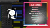 Avicii - Waiting for love Logic Pro Remake (Dance Template)