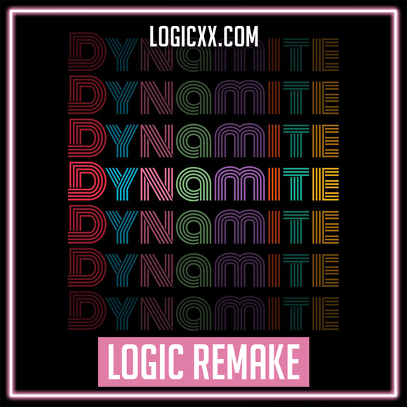 BTS - Dynamite Logic Pro Template (Pop)