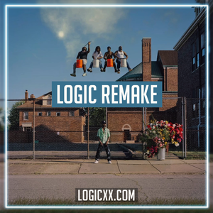 Big Sean ft Post Malone - Wolves Logic Pro Remake (Hip-Hop Template)