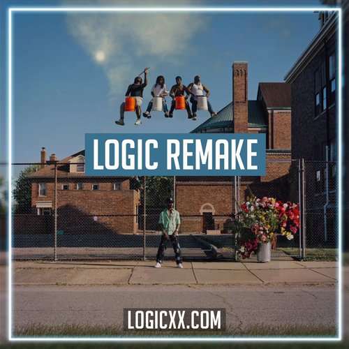 Big Sean ft Post Malone - Wolves Logic Pro Remake (Hip-Hop Template)