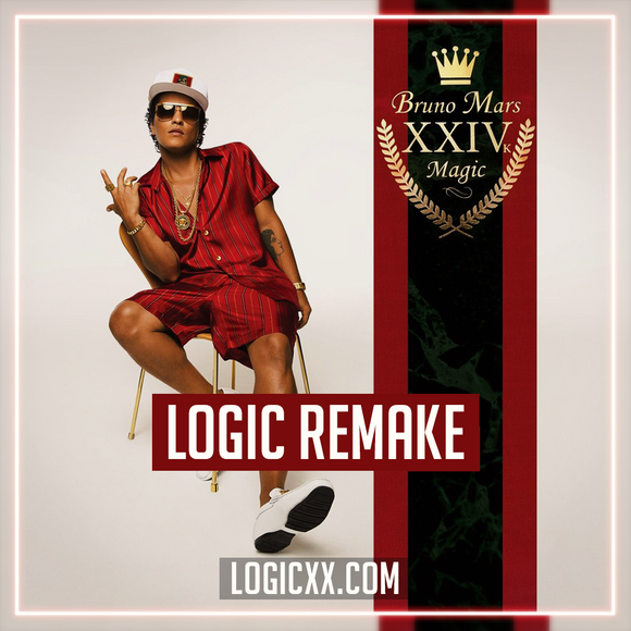 Bruno Mars - 24k Magic Logic Pro Template (Pop)