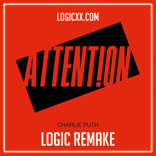 Charlie Puth - Attention Logic Pro Remake (Pop Template)