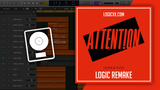 Charlie Puth - Attention Logic Pro Remake (Pop Template)