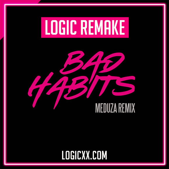 Ed Sheeran - Bad Habits (Meduza Remix) Logic Pro Remake (Dance)