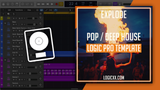 Pop/Deep House Logic Pro Template - Explode (Imanbek, Dynoro, Duke Dumont Style)