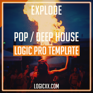 Pop/Deep House Logic Pro Template - Explode (Imanbek, Dynoro, Duke Dumont Style)