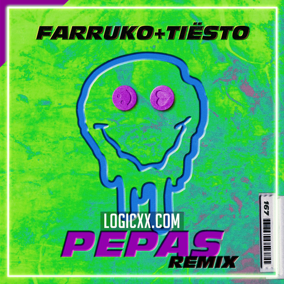 Farruko & Tiësto - Pepas (Tiësto Remix) Logic Pro Remake (Dance)