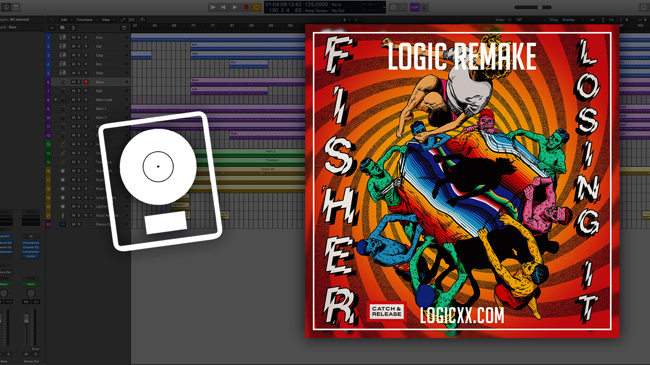 Fisher - Losing It Logic Remake (Tech House Template) – logicxx