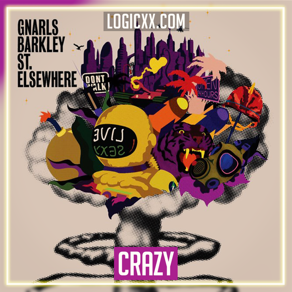 Gnarls Barkley - Crazy Logic Pro Remake (Pop)