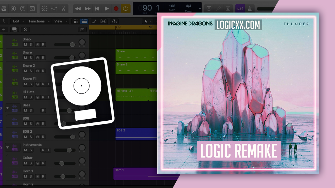 Imagine Dragons - Thunder Logic Pro Remake (Pop) – logicxx