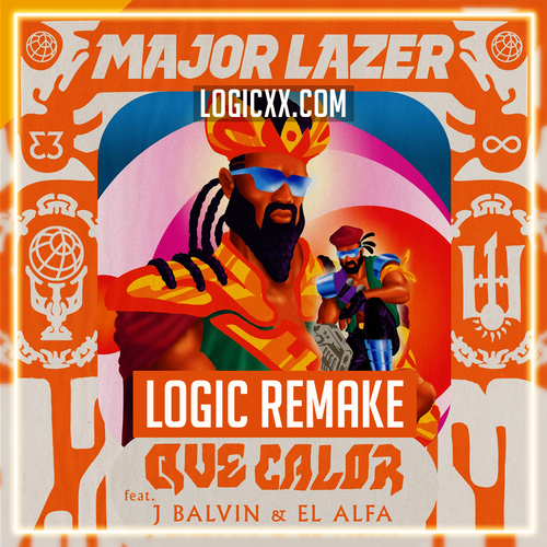 Major Lazer, J Balvin ft El Alfa - Que calor Logic Pro Remake (Reggaeton Template)