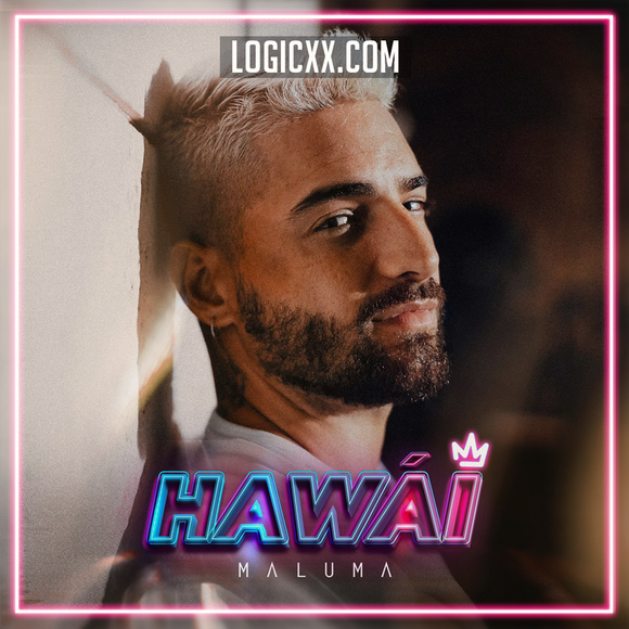Maluma - Hawái  Logic Pro Template (Reggaeton)