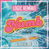 Marshmello, Khalid - Numb Logic Pro Remake (Dance)