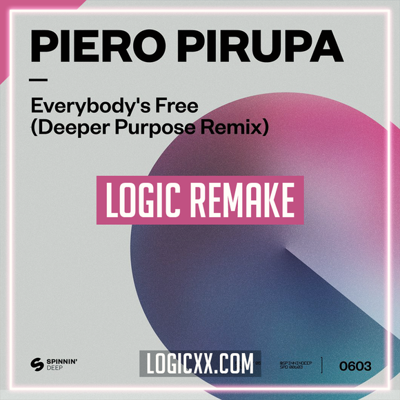 Piero Pirupa - Everybody’s Free (Deeper Purpose Remix) Logic Pro Template (Tech House)