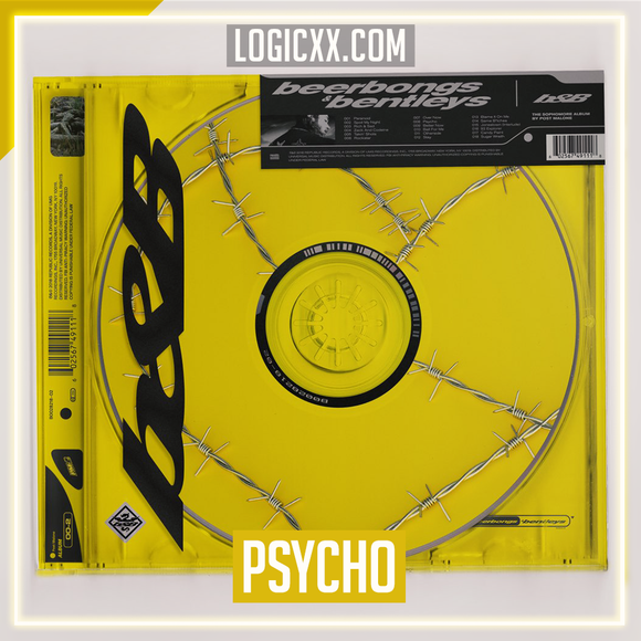 Post Malone - Psycho ft. Ty Dolla $ign Logic Pro Remake (Pop)