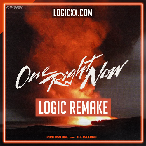 Post Malone, The Weeknd - One Right Now Logic Pro Remake (Pop)