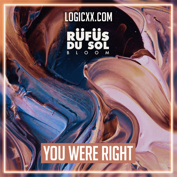 RÜFÜS DU SOL - You Were Right Logic Pro Remake (Dance)