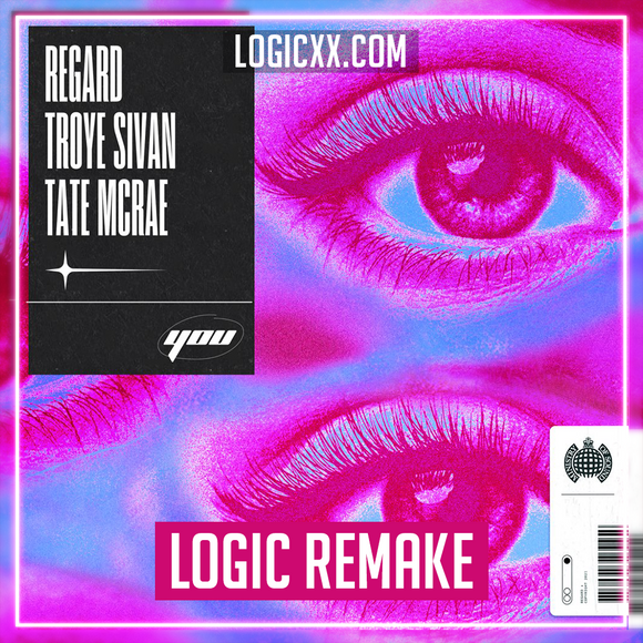 Regard, Troye Sivan, Tate McRae - You Logic Pro Template (Dance)