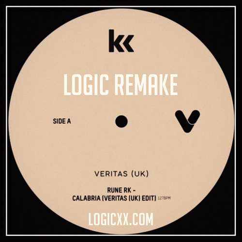 Rune RK - Calabria (Veritas UK Edit) Logic Pro Remake (Tech House Template)