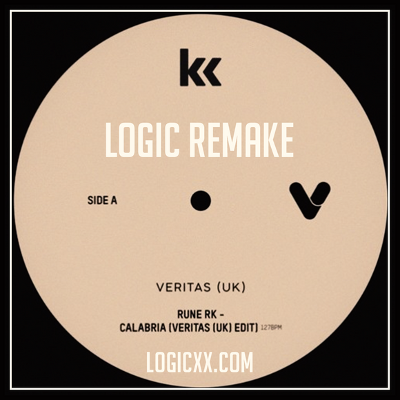 Rune RK - Calabria (Veritas UK Edit) Logic Pro Remake (Tech House Template)