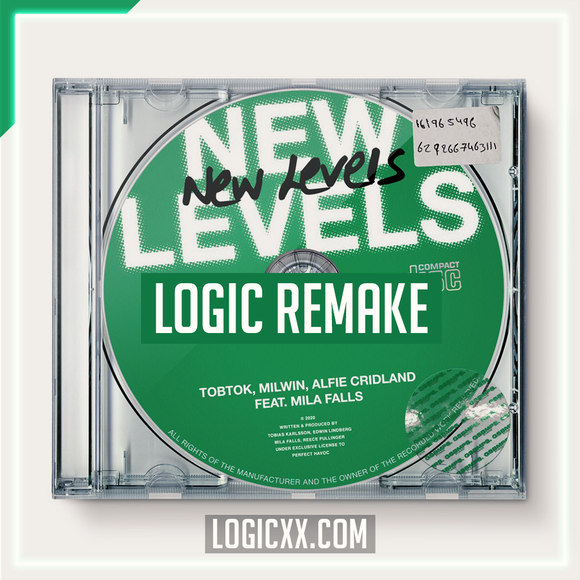 Tobtok, Milwin & Alfie Cridland - New Levels (feat. Mila Falls) Logic Pro Remake (Piano House)