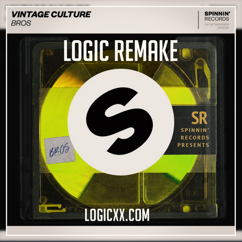 Vintage Culture - Bros Logic Pro Remake (Bass House Template)